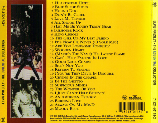 Elvis Presley - The Essential Collection | RCA (74321-30118-2) - 3