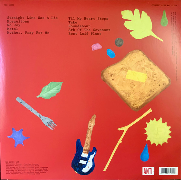 The Beths - Straight Line Was A Lie | Anti- (8131-1) - 2 The Beths - Straight Line Was A Lie | Anti- (8131-1) - 2