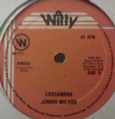 Tonto Irie / Junior Wilson - Car Man Style / Cassandra | Witty (MM086) - 4
