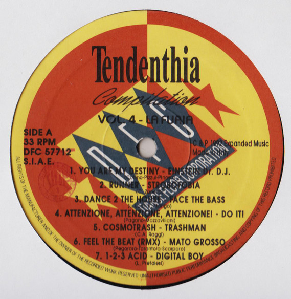 Various - Tendenthia Compilation Vol. 4 - La Furia | DFC (DFC 57712)