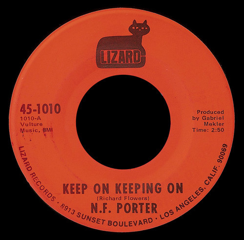 Nolan Porter - Keep On Keeping On | Lizard (45-1010) - main