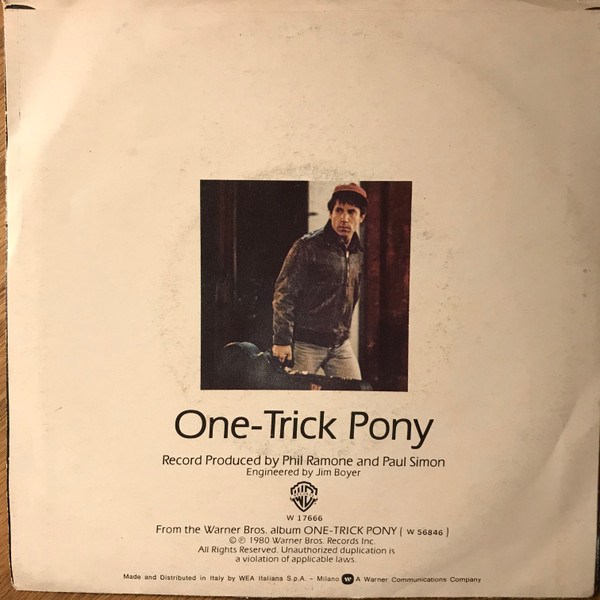 Paul Simon - Late In The Evening | Warner Bros. Records (W 17666) - 2