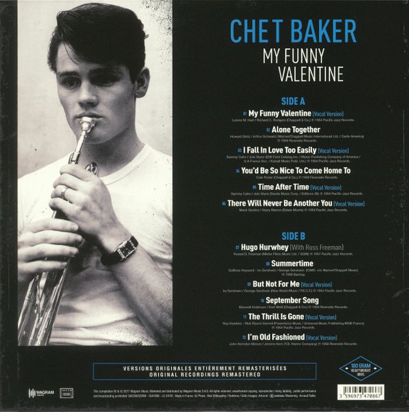 Chet Baker - My Funny Valentine | Wagram Music (3347086) - 3
