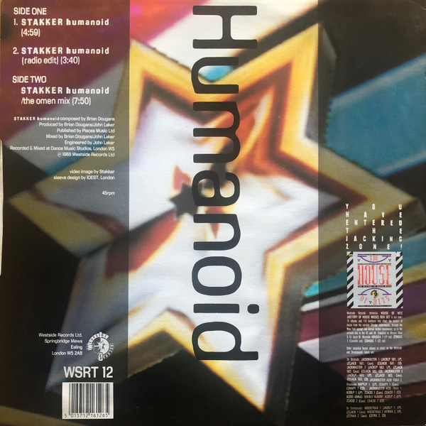 Humanoid - Stakker Humanoid | Westside Records (WSRT 12) - 2 Humanoid - Stakker Humanoid | Westside Records (WSRT 12) - 2