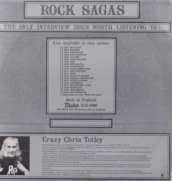 AC/DC - The Chris Tetley Interviews | Fotodisk (CT 1023) - 2