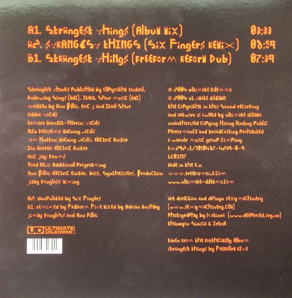 Freeform Five - Strangest Things (Part 1) | Ultimate Dilemma (5050467 4239 0 9) - 2 Freeform Five - Strangest Things (Part 1) | Ultimate Dilemma (5050467 4239 0 9) - 2