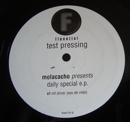 Molacacho - Daily Special EP | Fluential (fluent 24 dj) - main