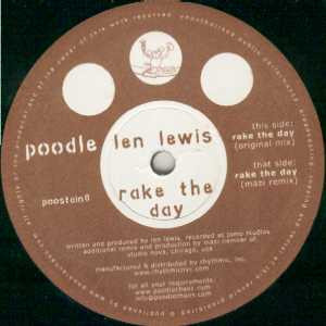 Len Lewis - Rake The Day | Poodle Records (poostain 008) Len Lewis - Rake The Day | Poodle Records (poostain 008)