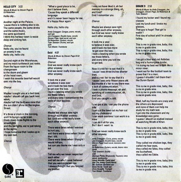 Barenaked Ladies - Gordon | Reprise Records (CD 26956) - 4