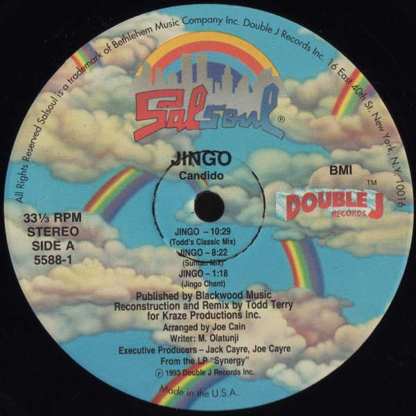Candido - Jingo | Salsoul Records (5588-1) - 2
