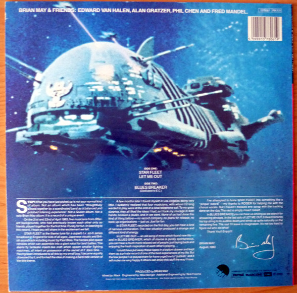 Brian May + Friends - Star Fleet Project | EMI (1078061) - 2 Brian May + Friends - Star Fleet Project | EMI (1078061) - 2