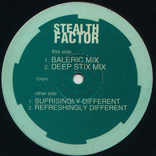 Stealth Factor - Drop Zone E.P. | Not On Label (DZ 001) - 2 Stealth Factor - Drop Zone E.P. | Not On Label (DZ 001) - 2