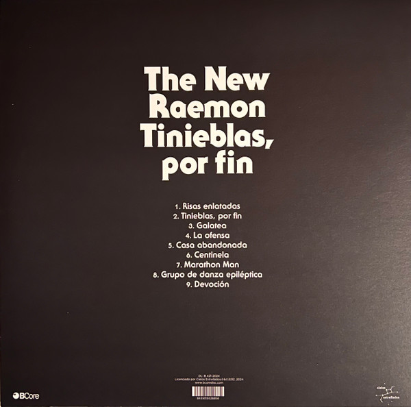 The New Raemon - Tinieblas, Por Fin | Bcore (BC402LP) - 2