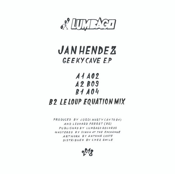Jan Hendez - Geeky Cave EP | Lumbago (LMBG04) - 2