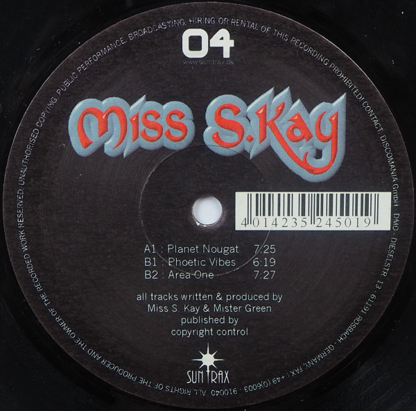 Miss S. Kay - Planet Nougat | Sun Trax (04) - 3