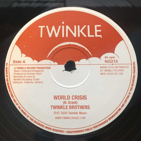 Twinkle Brothers - World Crisis / Declaration of Rights | Twinkle Music (NG215) - main Twinkle Brothers - World Crisis / Declaration of Rights | Twinkle Music (NG215) - main