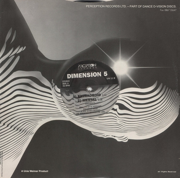 Dimension 5 - Utopia | Perception Records (UNI 11) - 4 Dimension 5 - Utopia | Perception Records (UNI 11) - 4