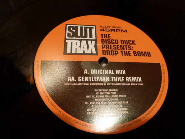 The Disco Duck - Drop The Bomb | Slut Trax (SLUT 002)
