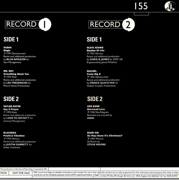 Various - Remix Culture 155 | DMC (DMC 155/1/2) - 2