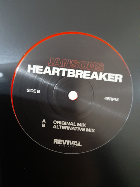 Jansons - Heartbreaker | Revival New York (RVL 001) - 2