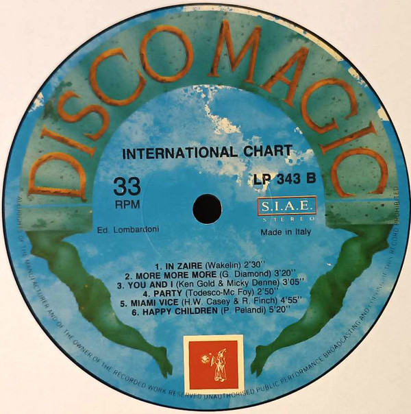 Various - International Chart | Discomagic Records (LP 343) - main Various - International Chart | Discomagic Records (LP 343) - main