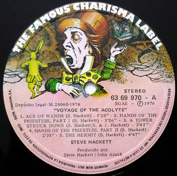 Steve Hackett - Voyage Of The Acolyte | Charisma (63 69 970) - 2