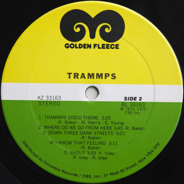 The Trammps - Trammps | Golden Fleece (KZ 33163) - 4