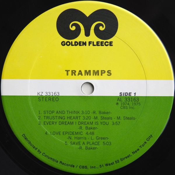 The Trammps - Trammps | Golden Fleece (KZ 33163) - 3