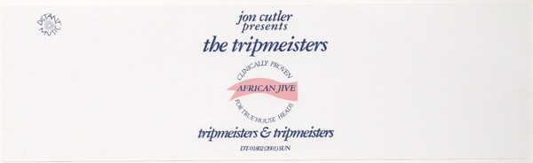 Jon Cutler Presents The Tripmeisters - African Jive | Distant Music (DT-018) - 3