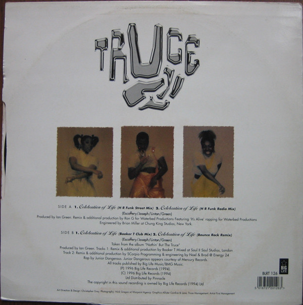 Truce - Celebration Of Life | Big Life (BLRT 126) - 4