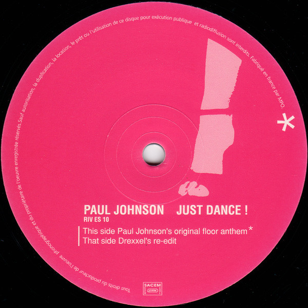 Paul Johnson - Just Dance ! | Riviera (RIV ES 10) - 2