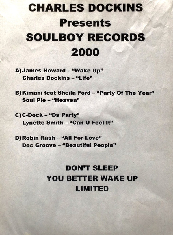 Various - Soulboy Records 2000 Sampler | Soulboy Records (SB-006)