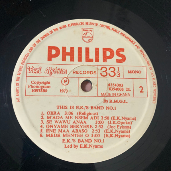 E.K.'s No.1 Guitar Band - This Is E.K’s Band No.1 | Philips (6354 003) - 4 E.K.'s No.1 Guitar Band - This Is E.K’s Band No.1 | Philips (6354 003) - 4