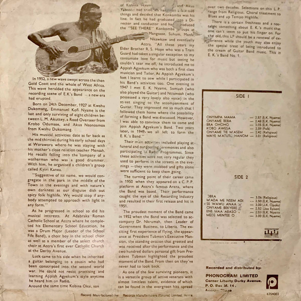 E.K.'s No.1 Guitar Band - This Is E.K’s Band No.1 | Philips (6354 003) - 2 E.K.'s No.1 Guitar Band - This Is E.K’s Band No.1 | Philips (6354 003) - 2