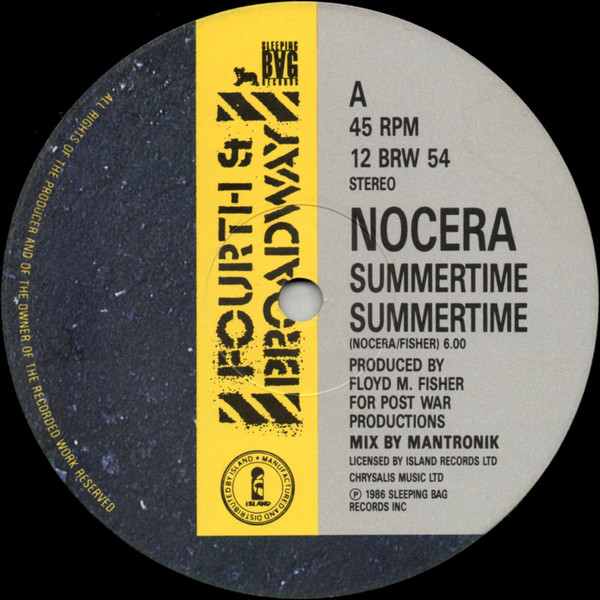 Nocera - Summertime Summertime | 4th & Broadway (12 BRW 54) - 3