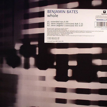 Benjamin Bates - Whole | Tanga Records (VLMX 1713-3) - 2