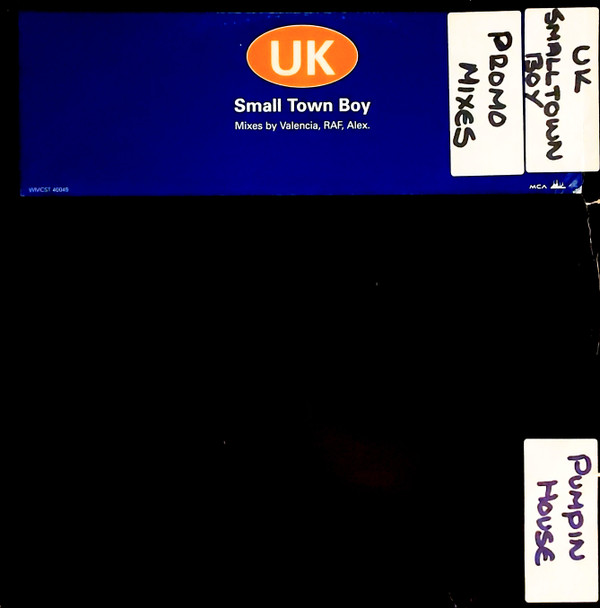 UK - Small Town Boy | MCA Records (WMCST 40049)