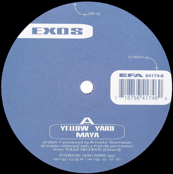 Exos - Yellow Yard | Force Inc. Music Works (FIM 174) Exos - Yellow Yard | Force Inc. Music Works (FIM 174)