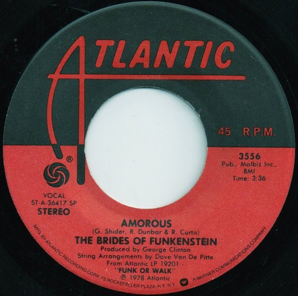 Brides Of Funkenstein - Amorous / War Ship Touchante | Atlantic (3556)