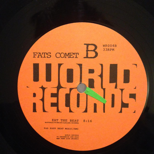 Fats Comet - Dee Jay's Dream | World Records (WR 004)