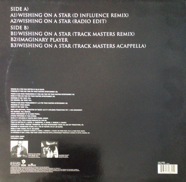 Jaÿ-Z Featuring Gwen Dickey - Wishing On A Star | Northwestside Records (74321 55860 1)