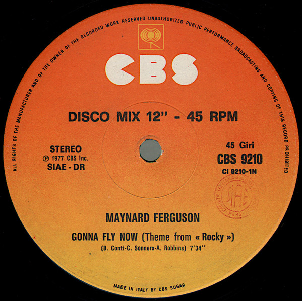 Maynard Ferguson - Gonna Fly Now (Theme From "Rocky") | CBS (CBS 9210)