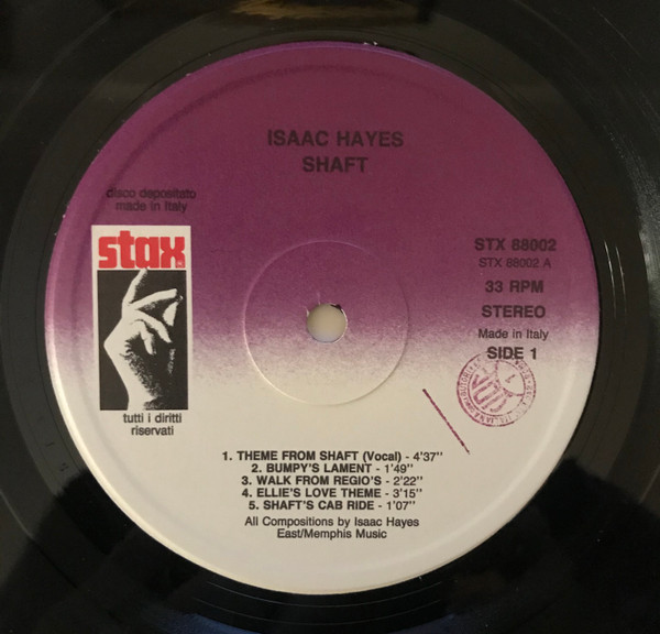 Isaac Hayes - Shaft | Stax (STX 88002) - 4 Isaac Hayes - Shaft | Stax (STX 88002) - 4