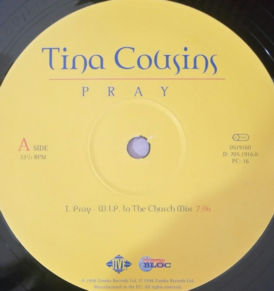 Tina Cousins - Pray | Jive (0519160) - 3 Tina Cousins - Pray | Jive (0519160) - 3