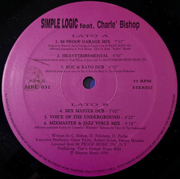 Simple Logic - Moving On | Marcon Music (MRC 031) - 3 Simple Logic - Moving On | Marcon Music (MRC 031) - 3