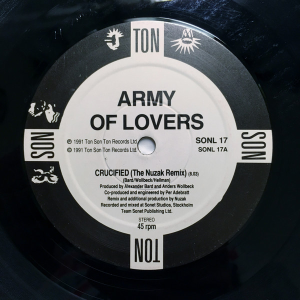 Army Of Lovers - Crucified | Ton Son Ton (SONL-17) - main