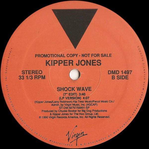 Kipper Jones - Shockwave | Virgin (DMD 1497) Kipper Jones - Shockwave | Virgin (DMD 1497)