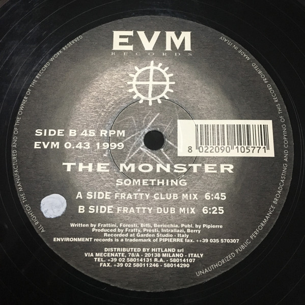The Monster - Something | Environment Records (EVM 0.43)