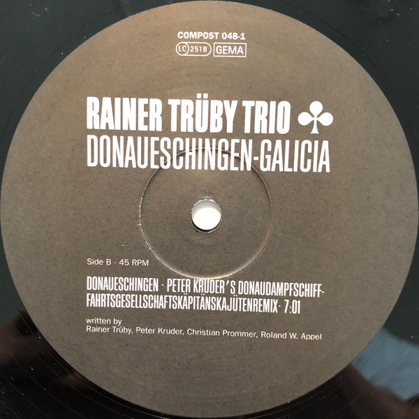 Trüby Trio - Donaueschingen-Galicia | Compost Records (COMPOST 048-1) - 4 Trüby Trio - Donaueschingen-Galicia | Compost Records (COMPOST 048-1) - 4