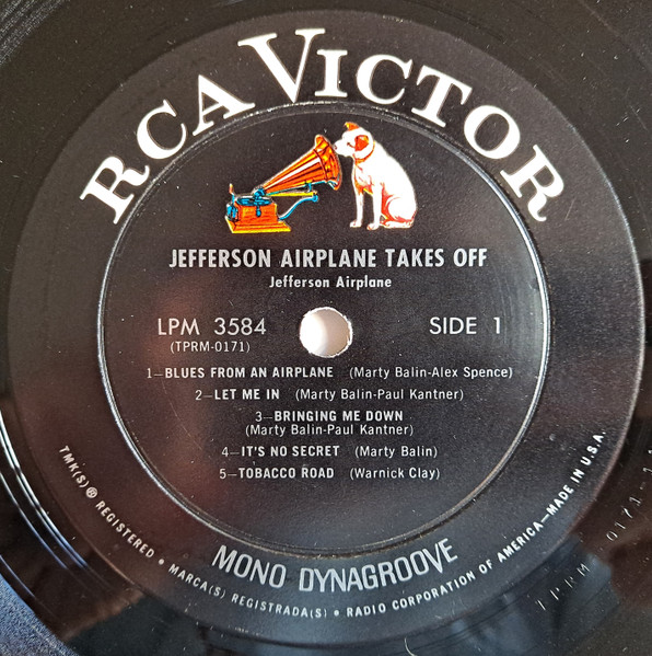 Jefferson Airplane - Jefferson Airplane Takes Off | RCA Victor (LPM-3584) - 3